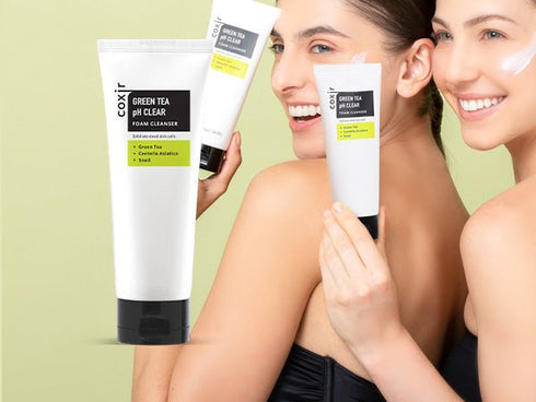 Green Tea pH Clear Foam Cleanser - WowSkin Romania